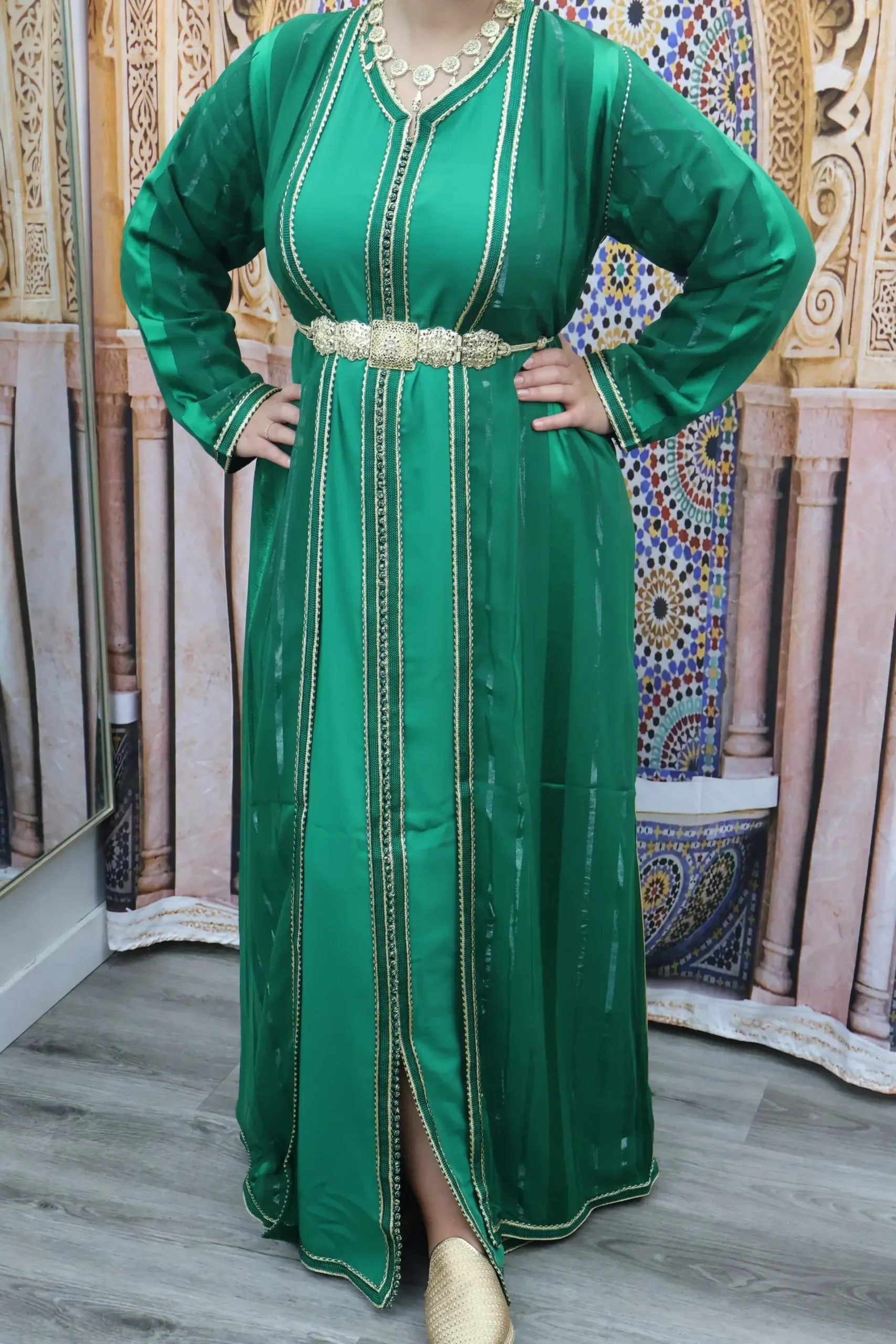 Caftan ou takchita Marocain haute couture 1