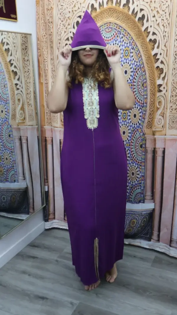 Jellaba sans manches 8