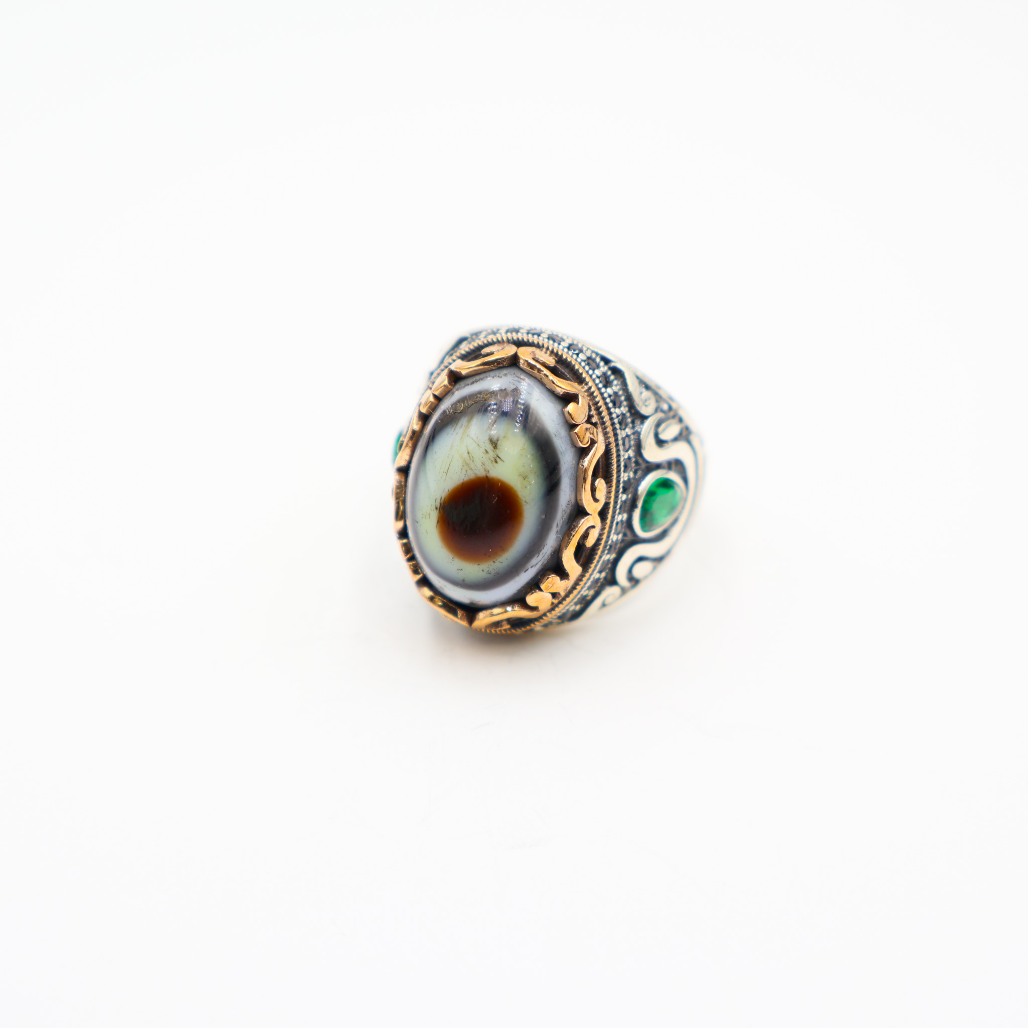 Bague Agate Sulaimani  Homme