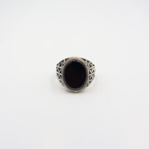 Bague en argent 925 Pierre Onyx
