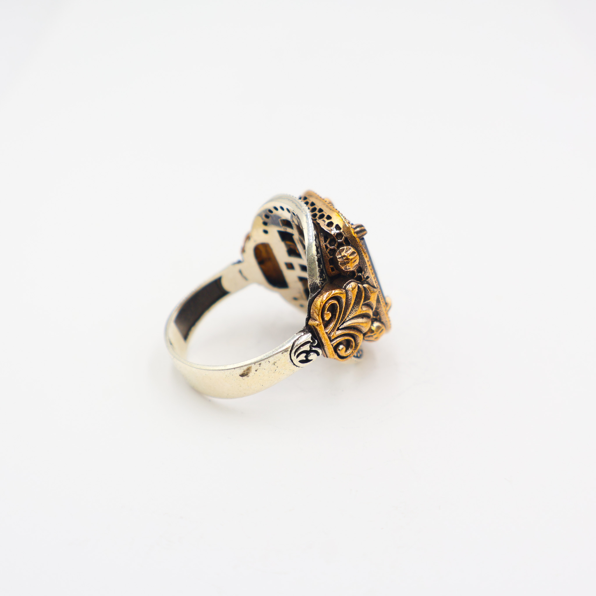 Bague en argent 925 Pierre Onyx – Image 5