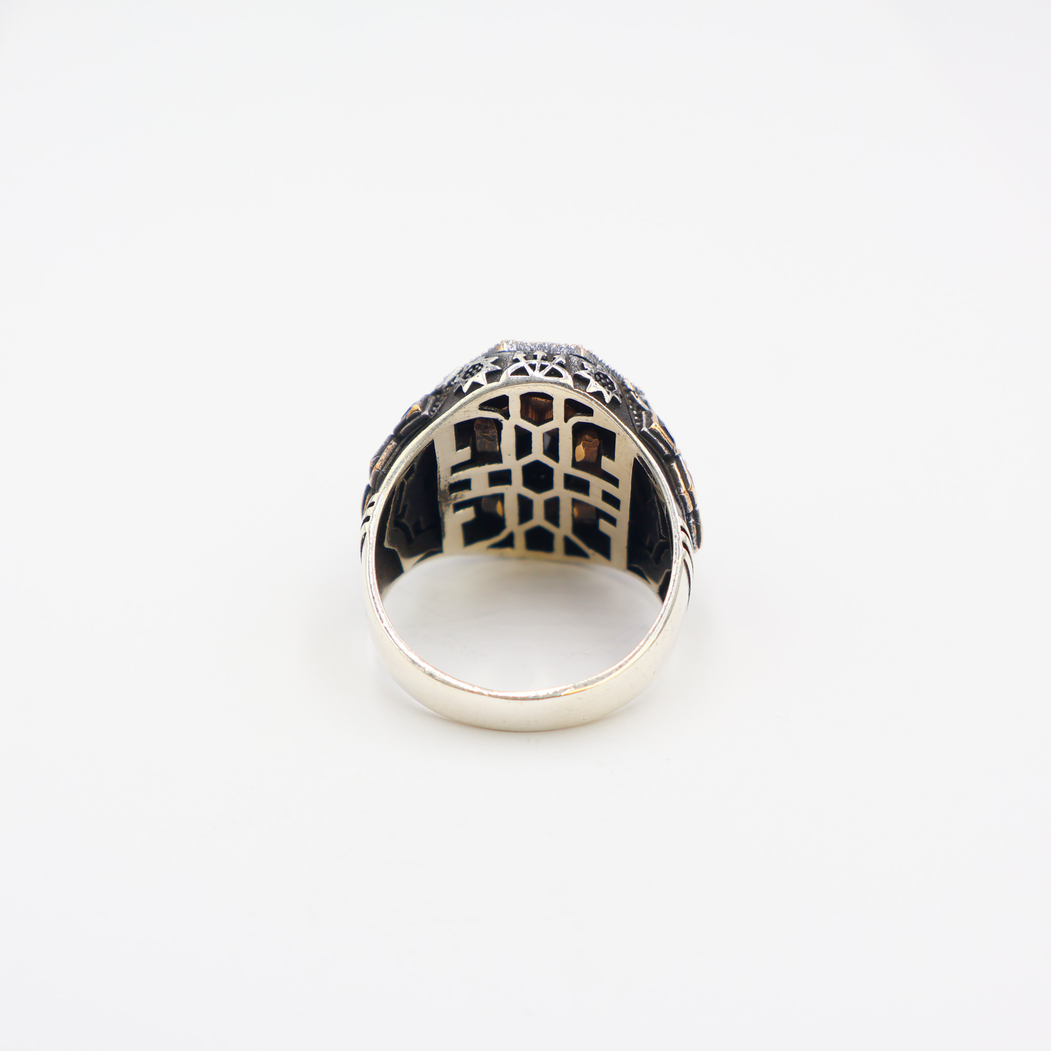 Bague en argent 925 Pierre Onyx – Image 4
