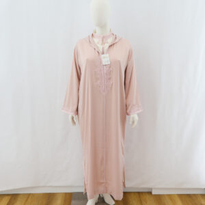 Jellaba deux pièces en crêpe