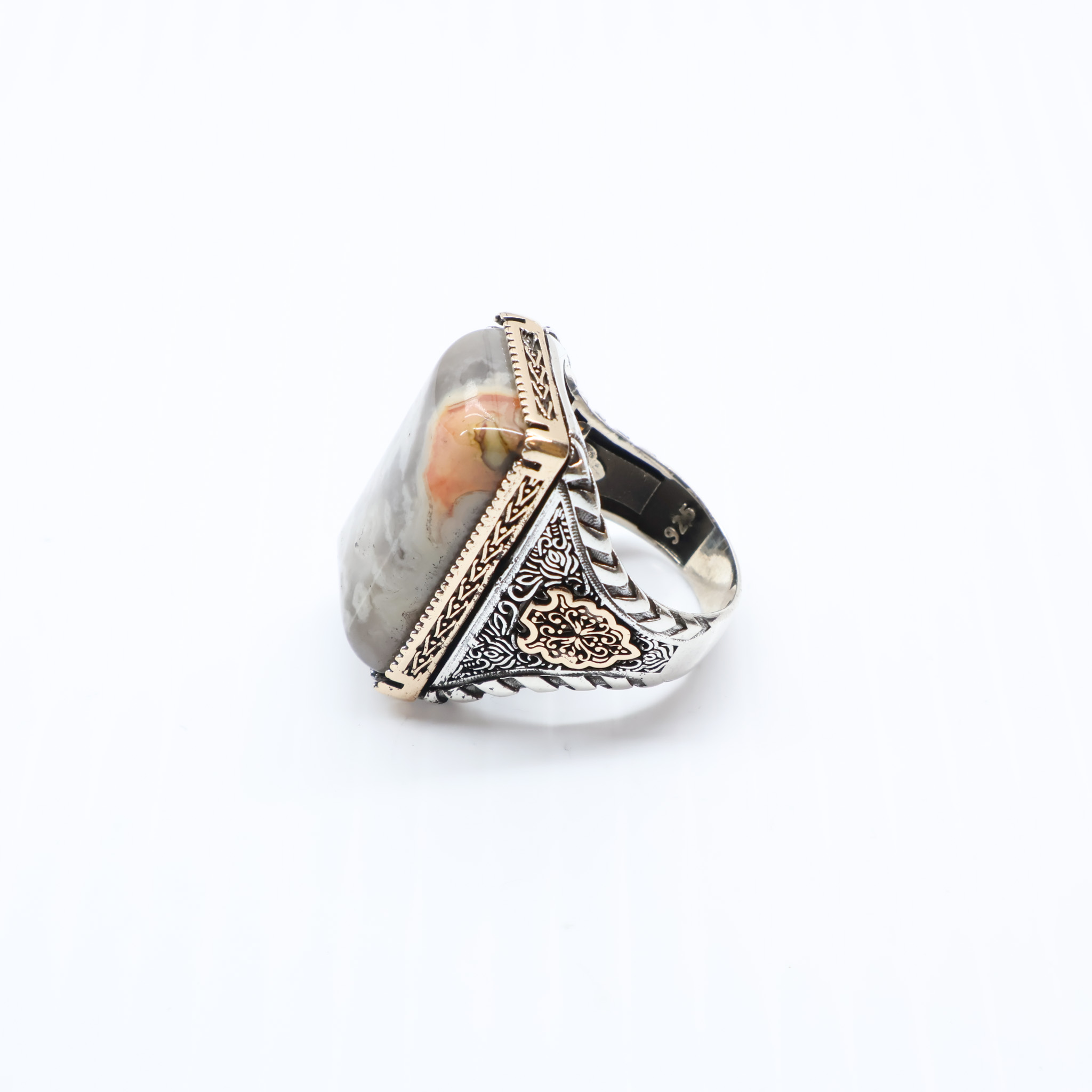 Bague en argent 925 Pierre Naturelle – Image 7