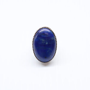 Bague en argent 925 Pierre lapis-lazuli