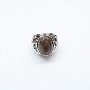 Bague en argent 925 Agate Suleyman