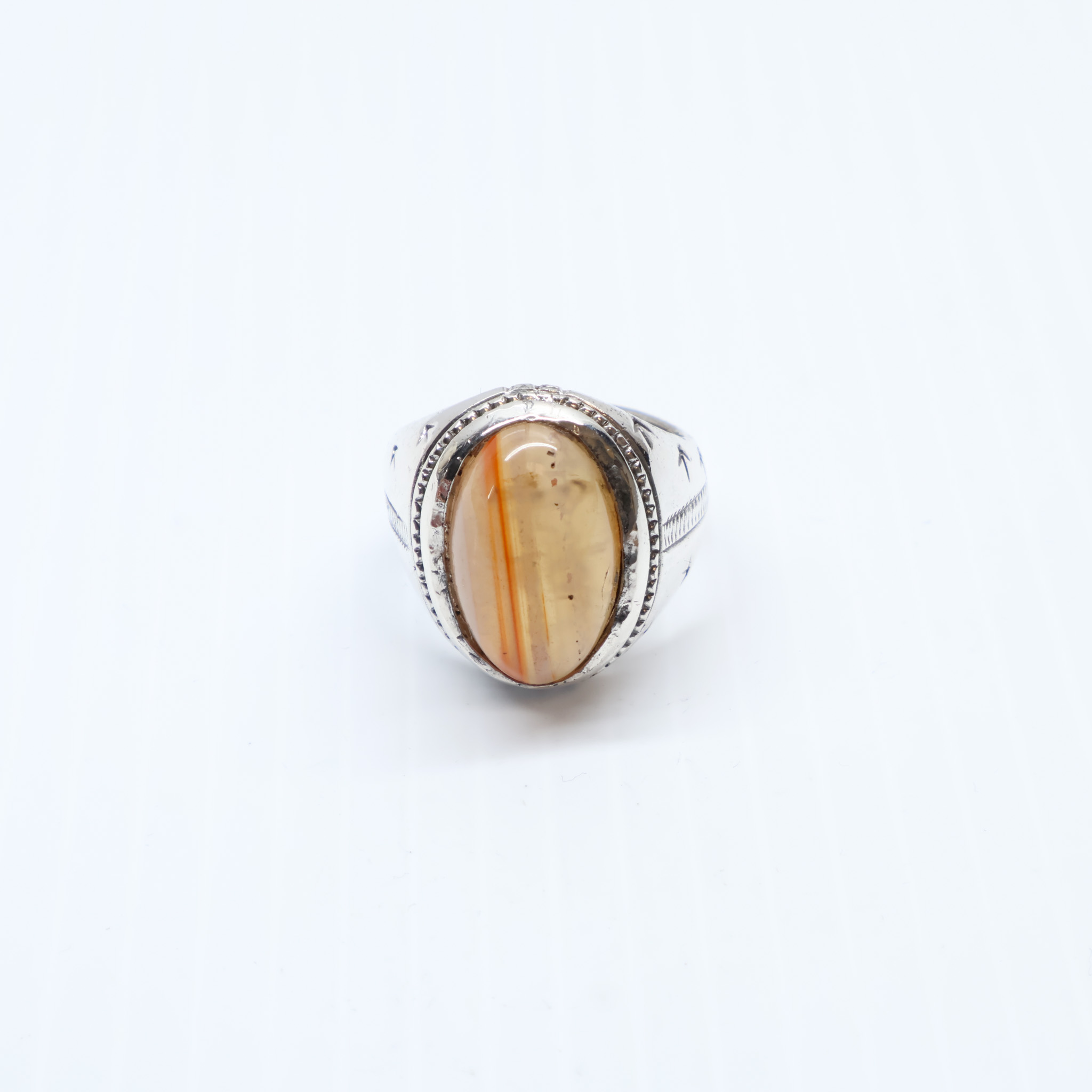 Bague en Argent 925 Pierre Agete Yemani Sulaimani