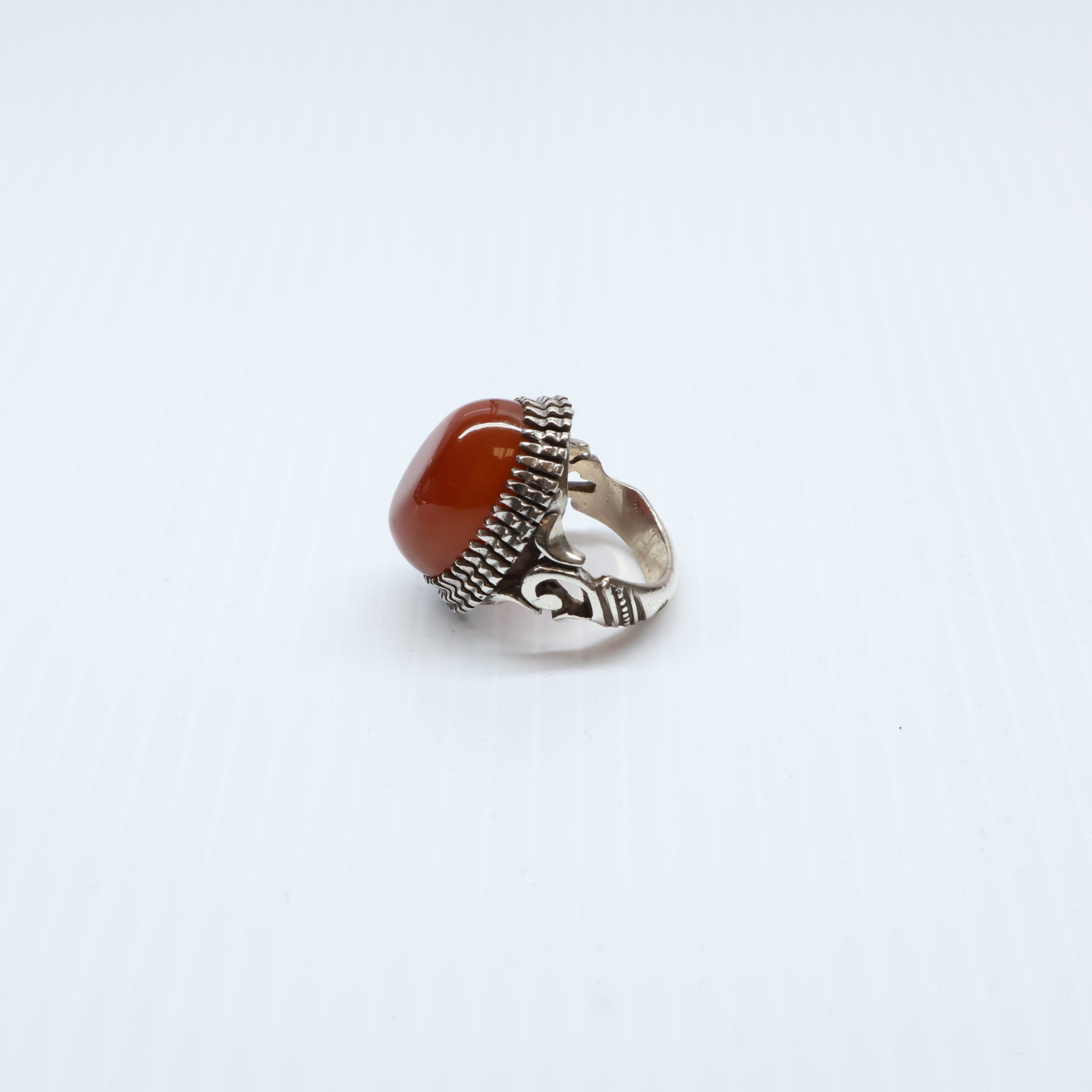 Bague en Argent 925 agate yemani – Image 3