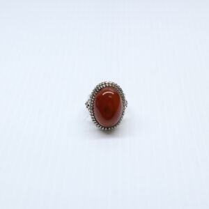 Bague en Argent 925 agate yemani