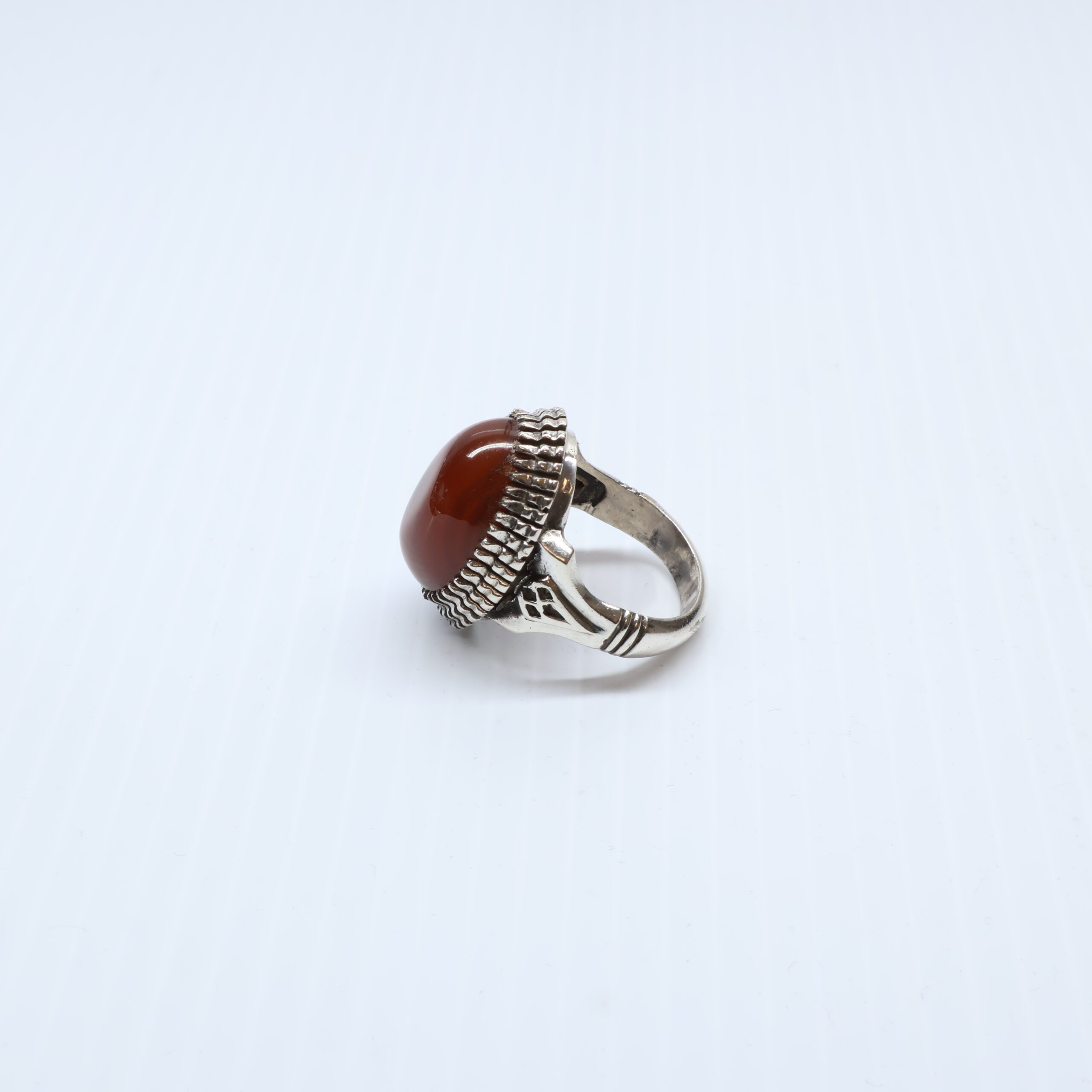 Bague en Argent 925 agate yemani – Image 3