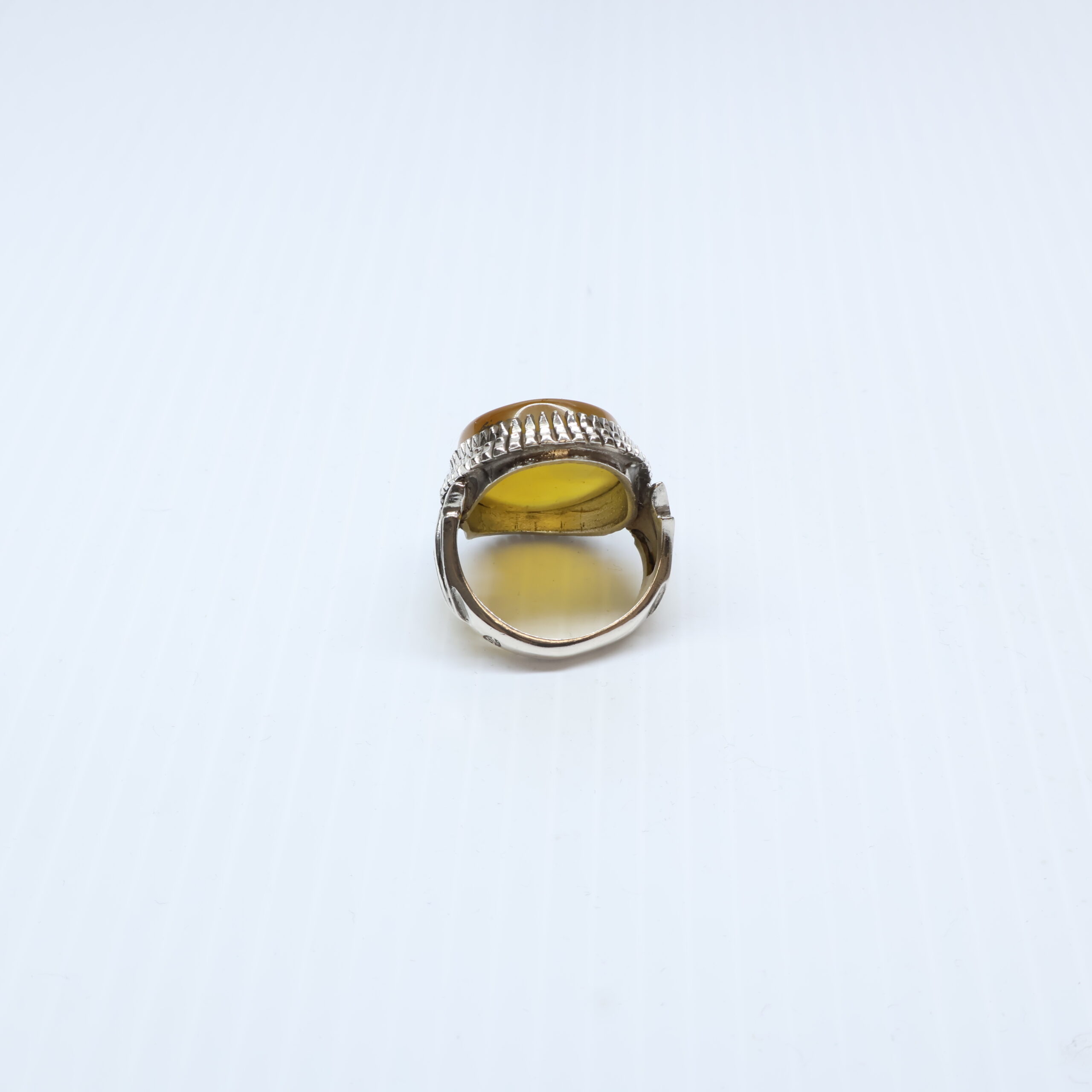 Bague en Argent 925 agate yemani – Image 4