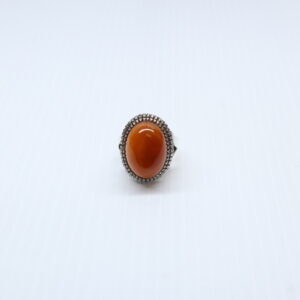 Bague en Argent 925 agate yemani