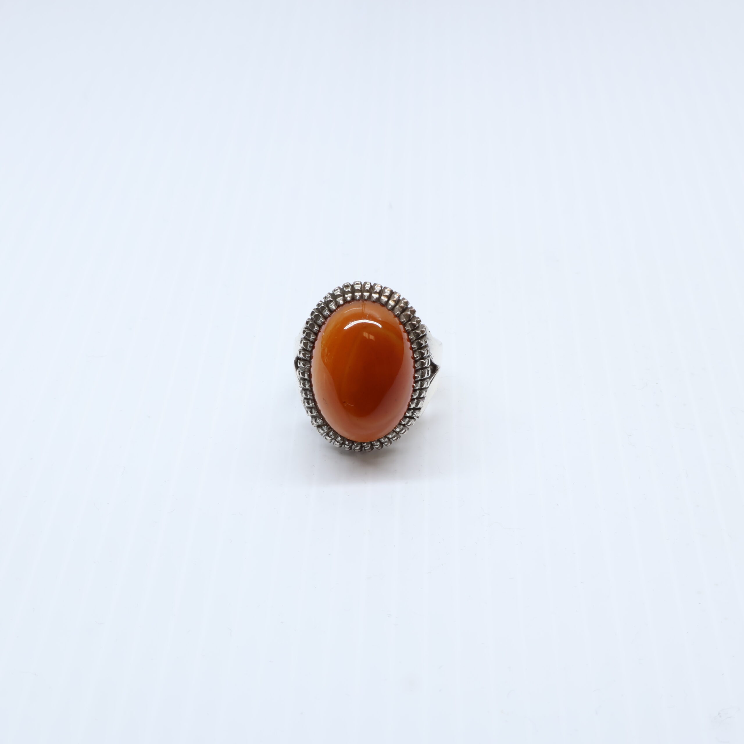 Bague en Argent 925 agate yemani