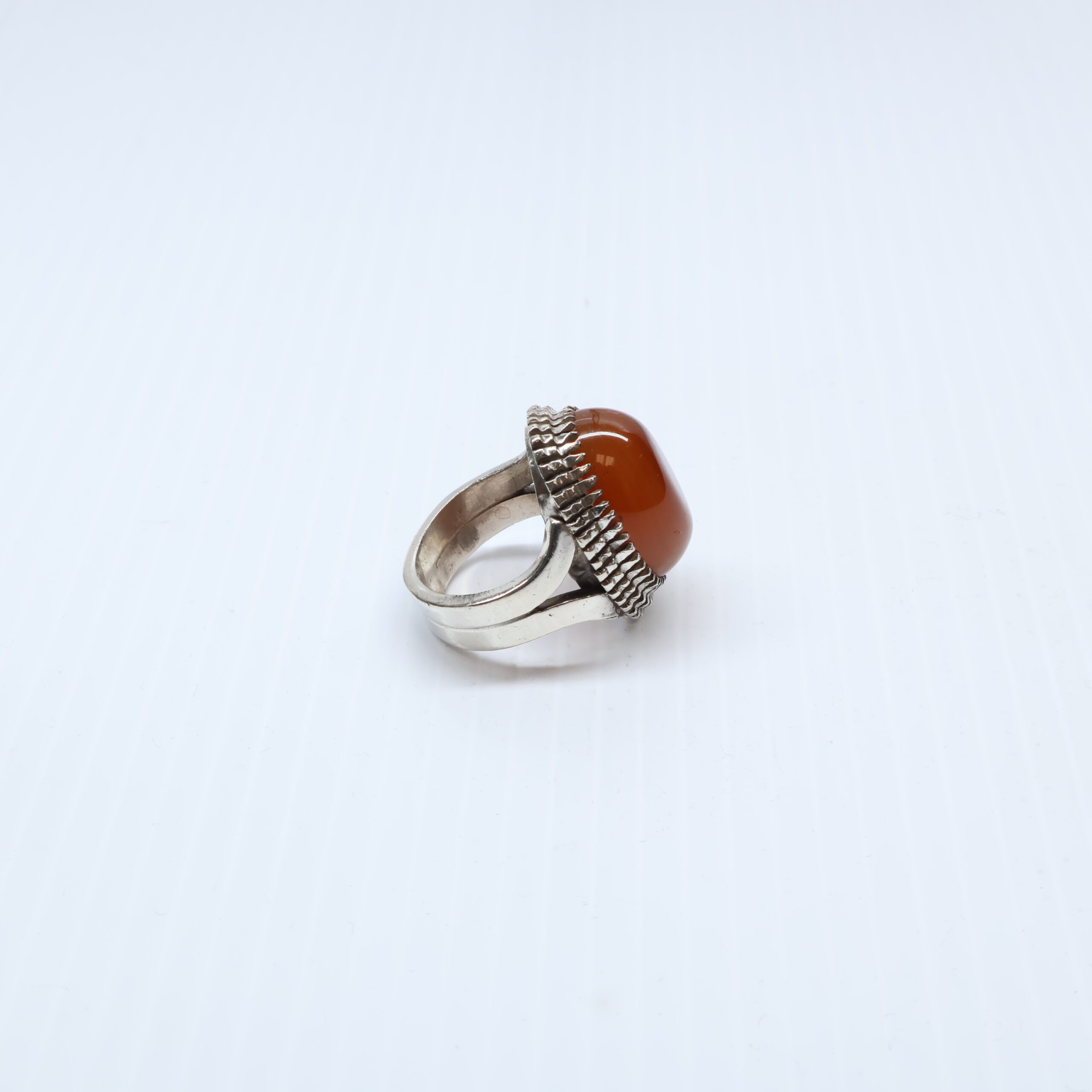 Bague en Argent 925 agate yemani – Image 2