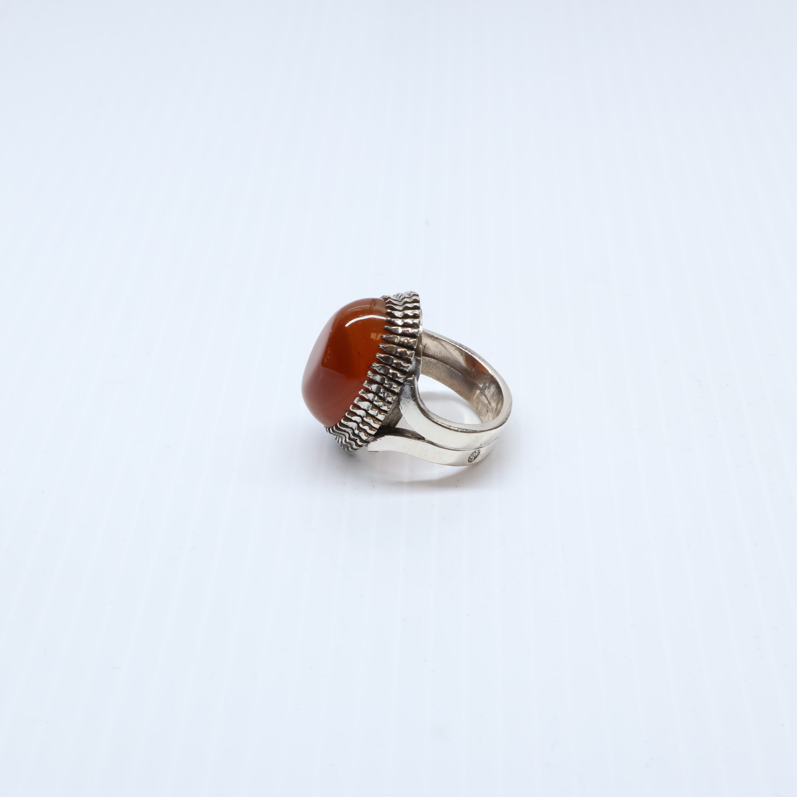 Bague en Argent 925 agate yemani – Image 3