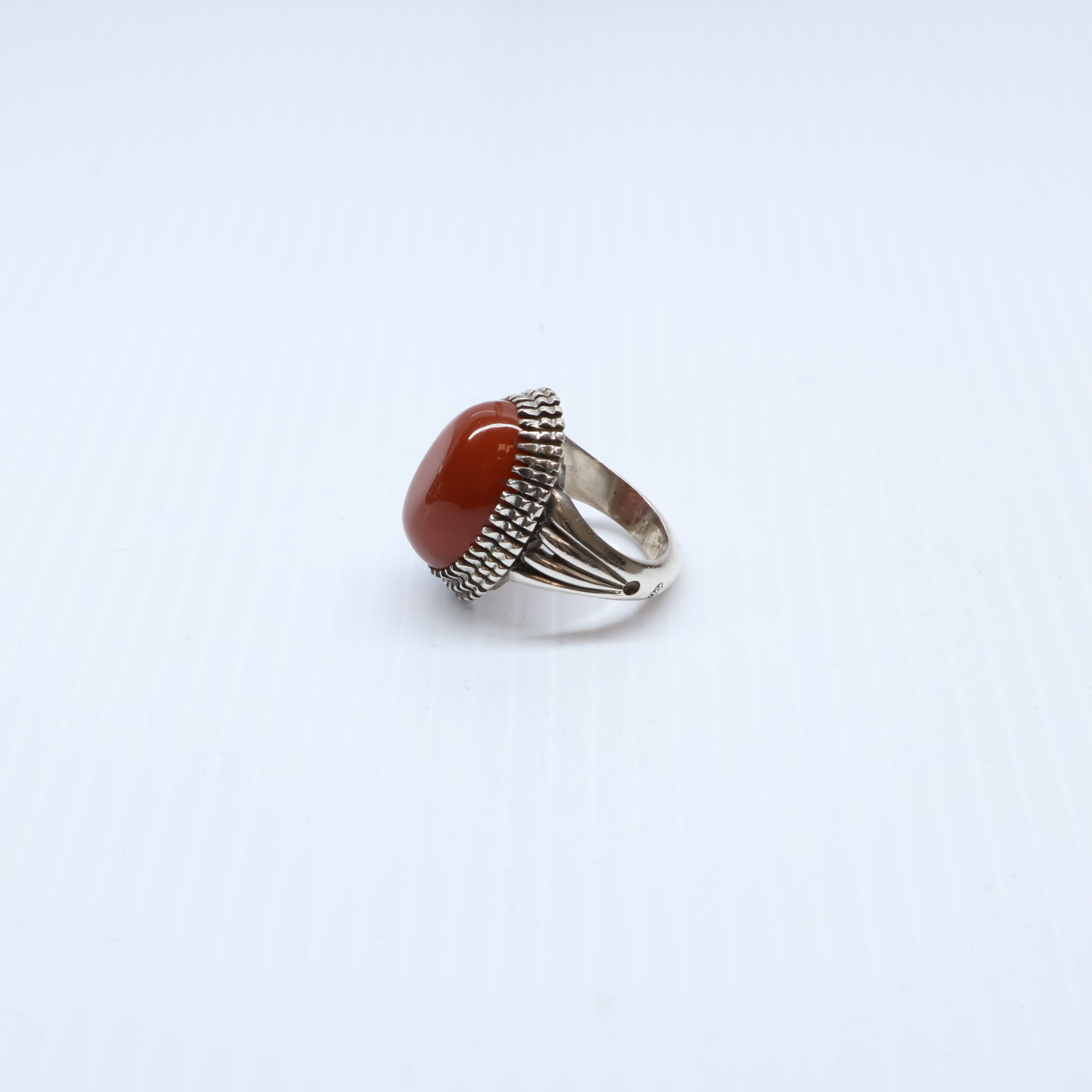 Bague en Argent 925 agate yemani – Image 3