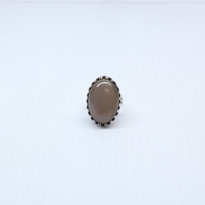 Bague en Argent 925 agate yemani