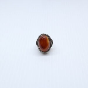 Bague en Argent 925 agate yemani