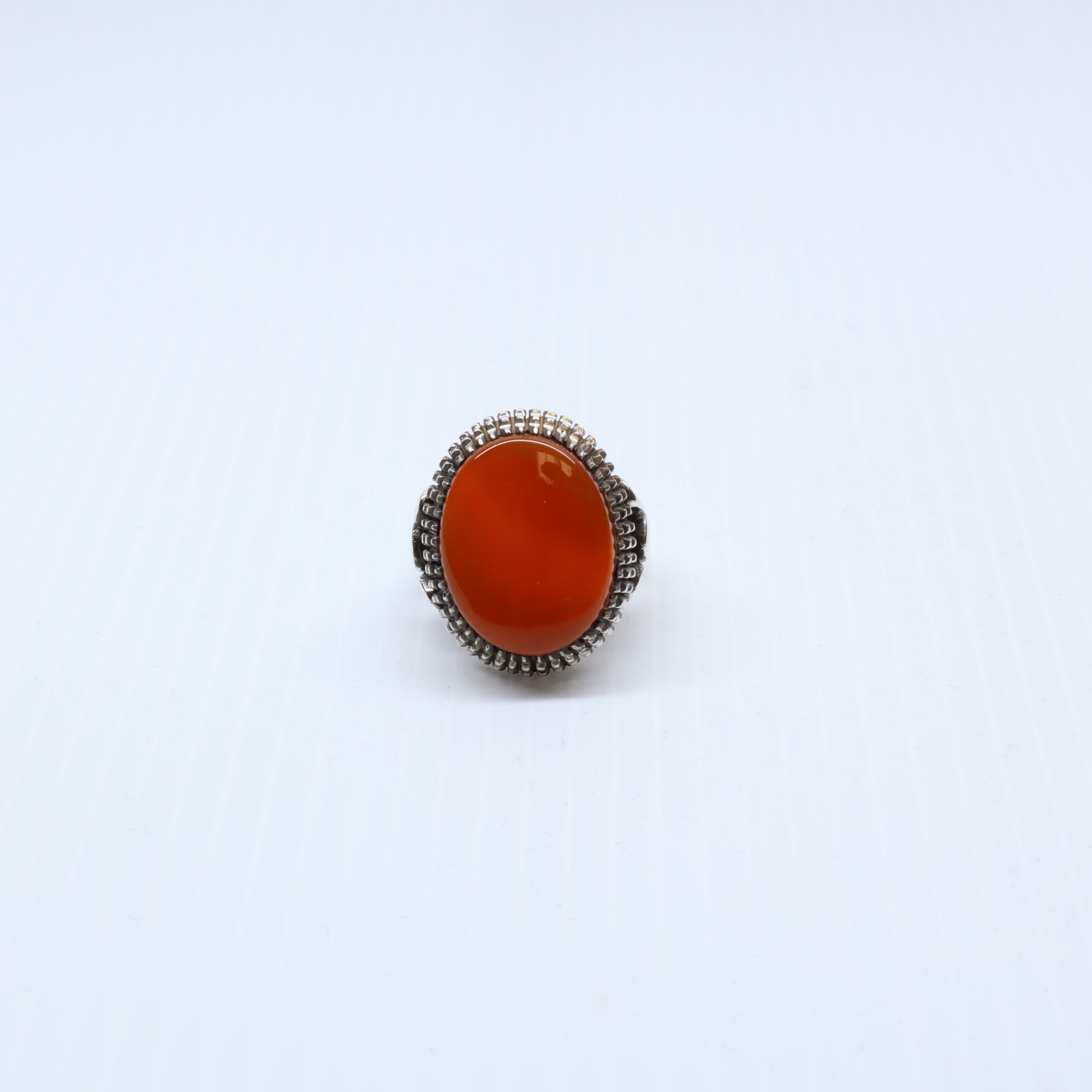Bague en Argent 925 agate yemani