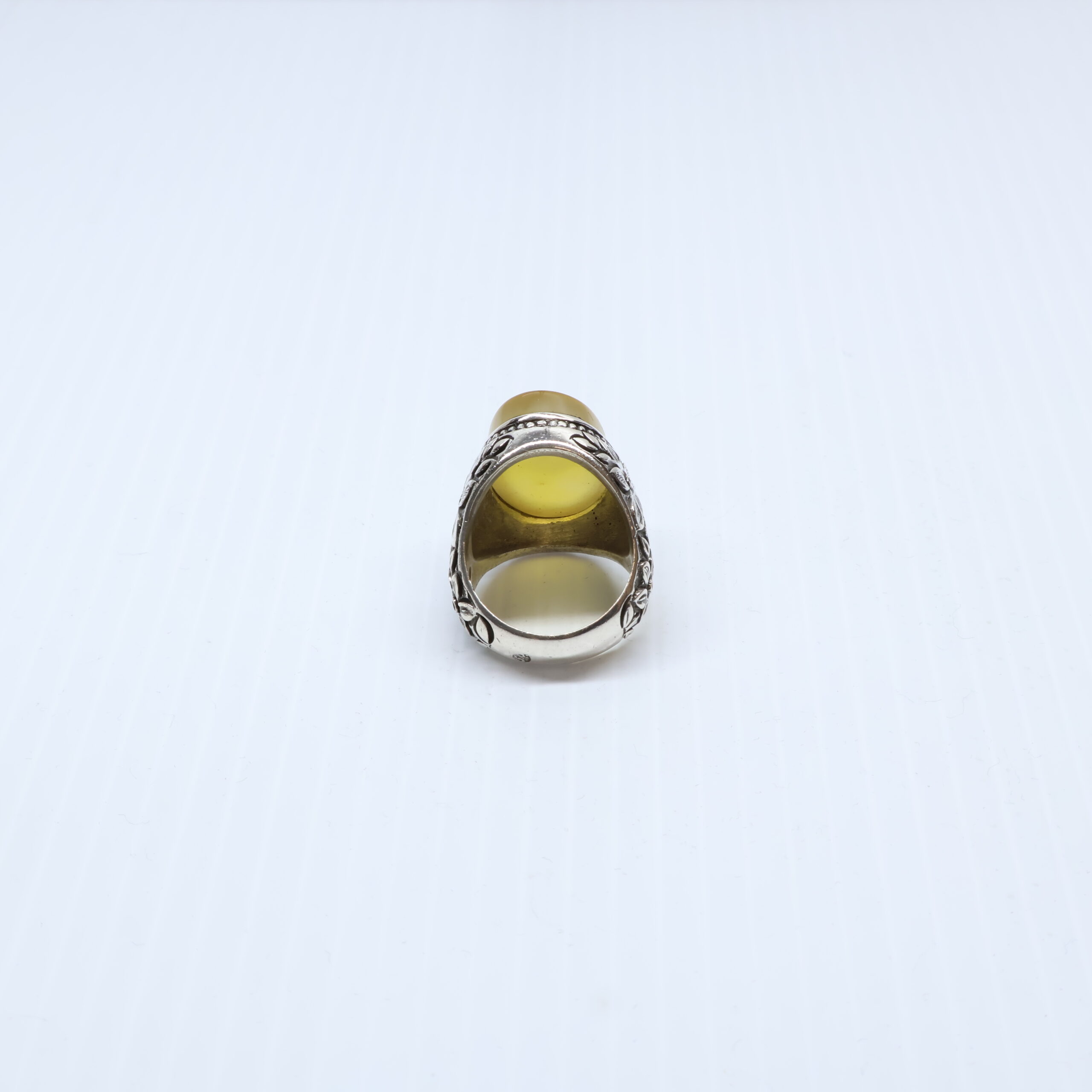 Bague en Argent 925 agate yemani – Image 4