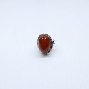 Bague en Argent 925 agate yemani
