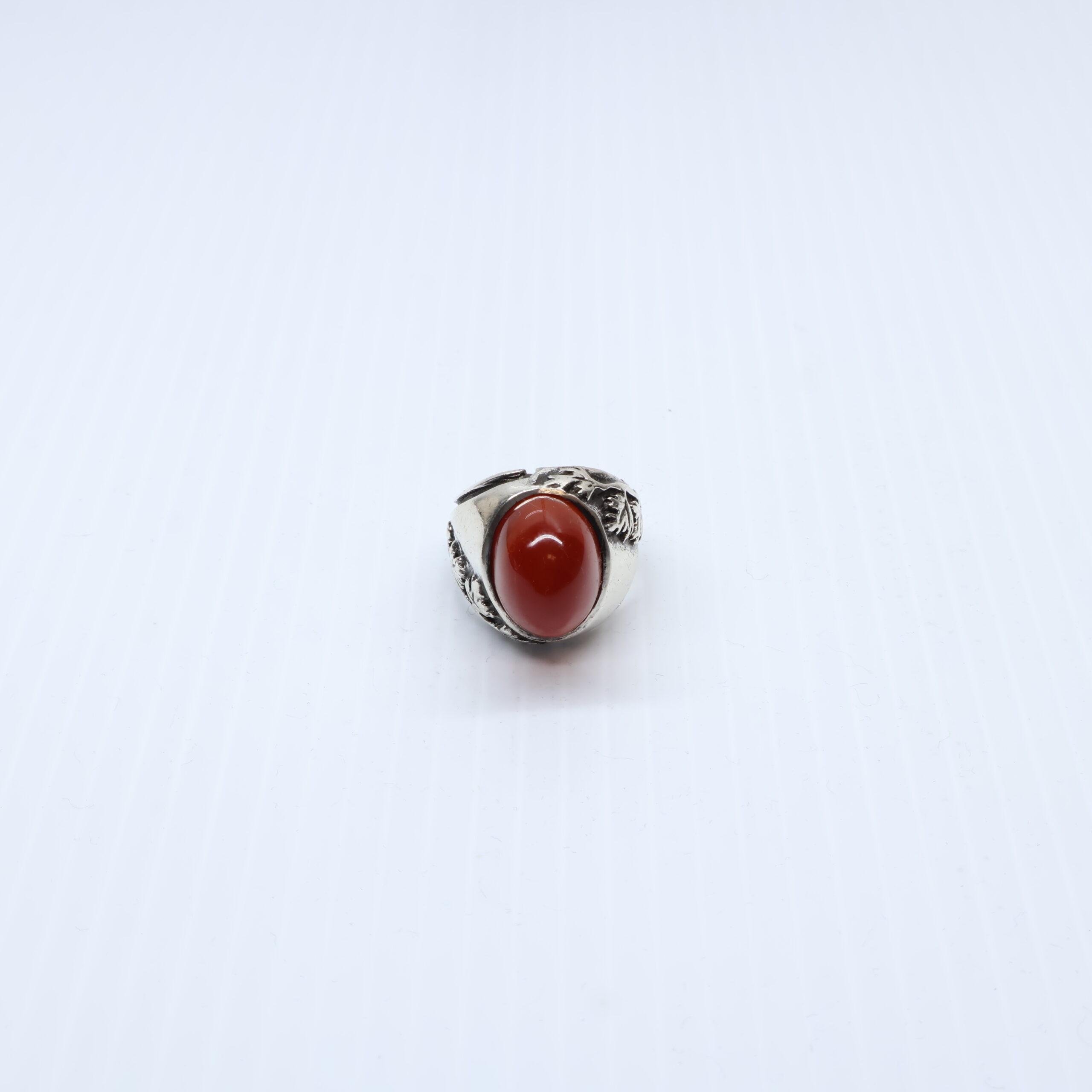 Bague en Argent 925 agate yemani