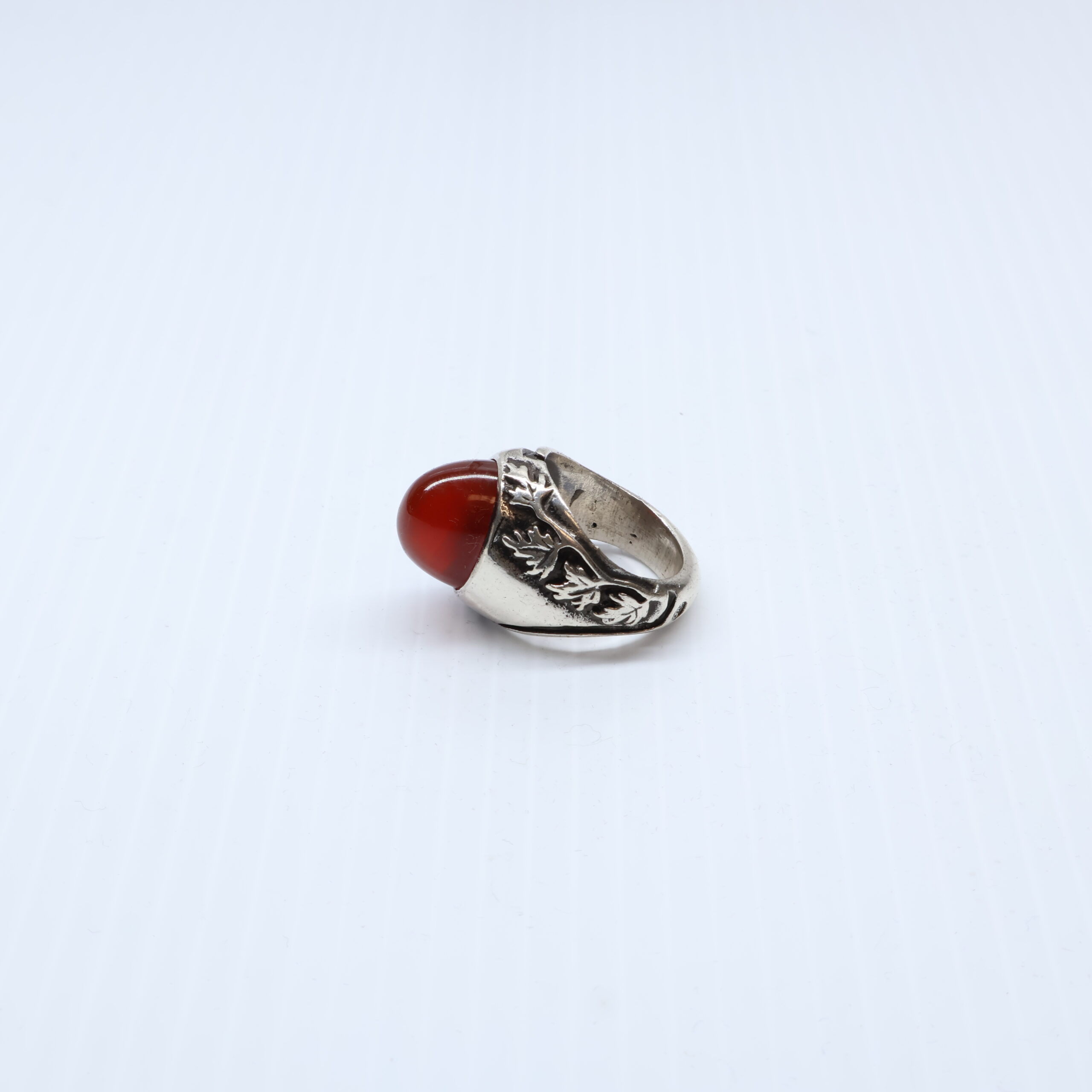 Bague en Argent 925 agate yemani – Image 3