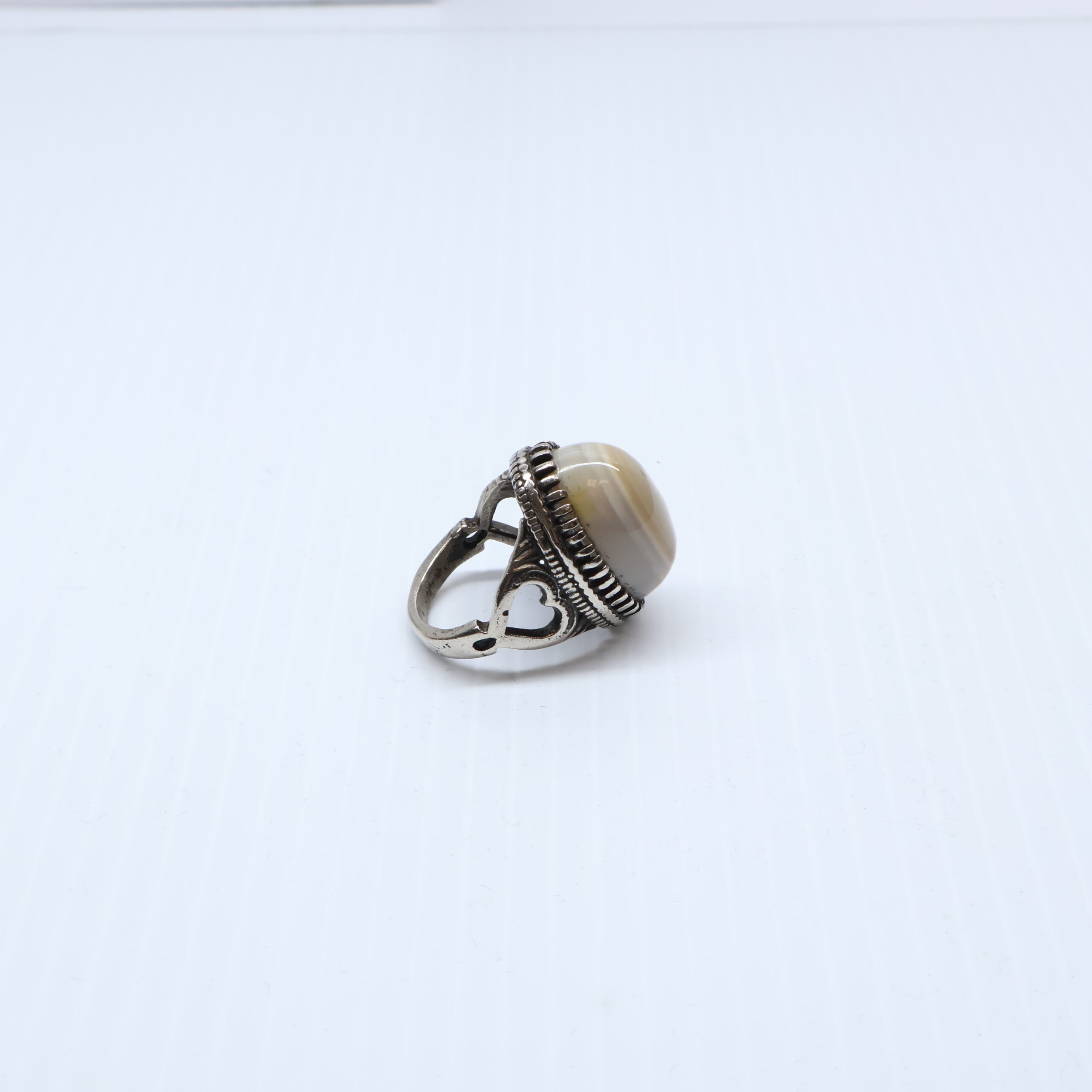 Bague en Argent 925 agate yemani sulaymani – Image 2
