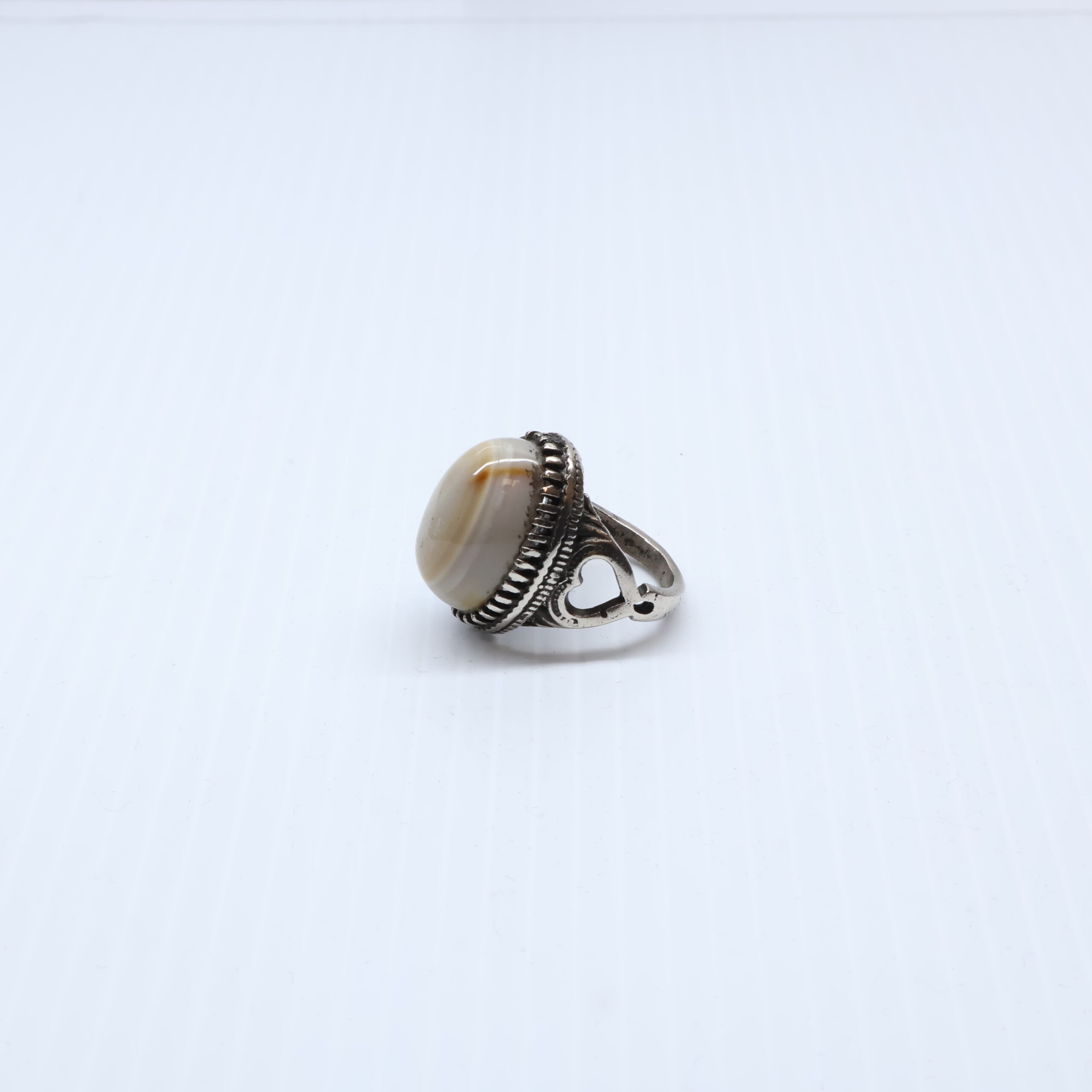 Bague en Argent 925 agate yemani sulaymani – Image 3