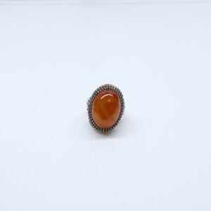 Bague en Argent 925 agate yemani